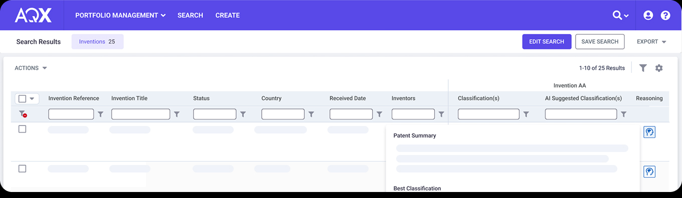 Classify your Patent Portfolio in Minutes