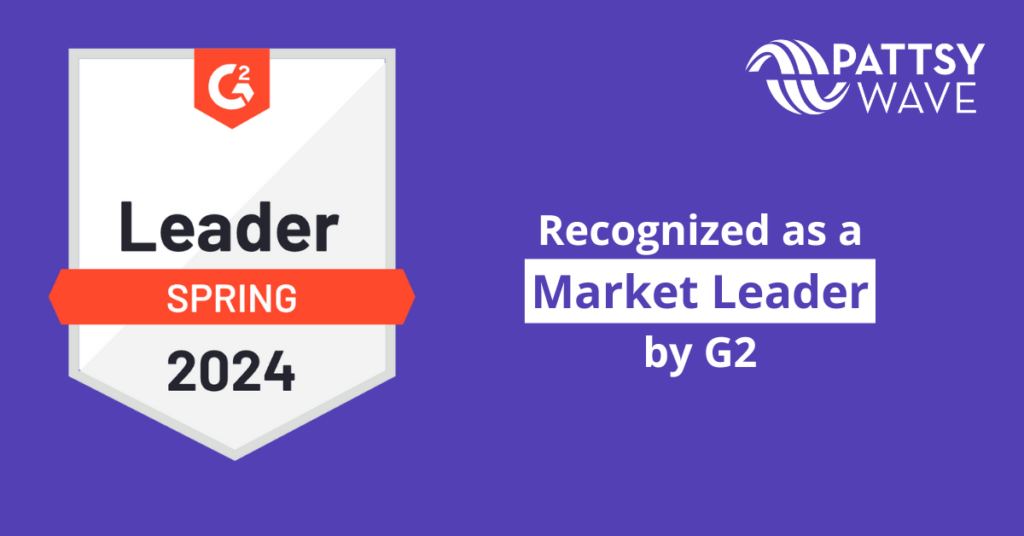 Pattsy Wave Automated IP Docketing Leader Badge G2 Image New Pattsy Wave Automated IP Docketing Leader Badge G2