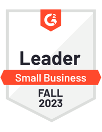 PATTSY WAVE Intellectual Property Management Software Small Business Leader badge Fall 2023
