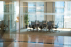 Conference room in legal office