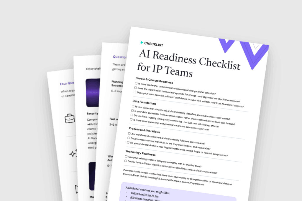 AI Readiness and IP Operations Are You Where You Need to Be