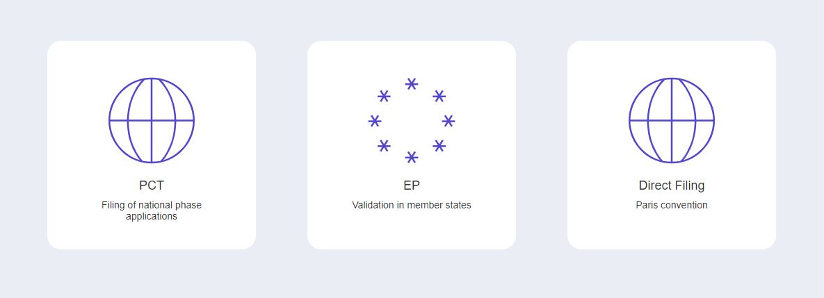 Patent PCT EP Direct filing